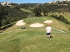 Hole 4. Parque - Postage Stamp