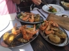 Sardines and Prawns for dinner
