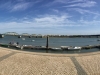 Waterfront in Portimao near bridges